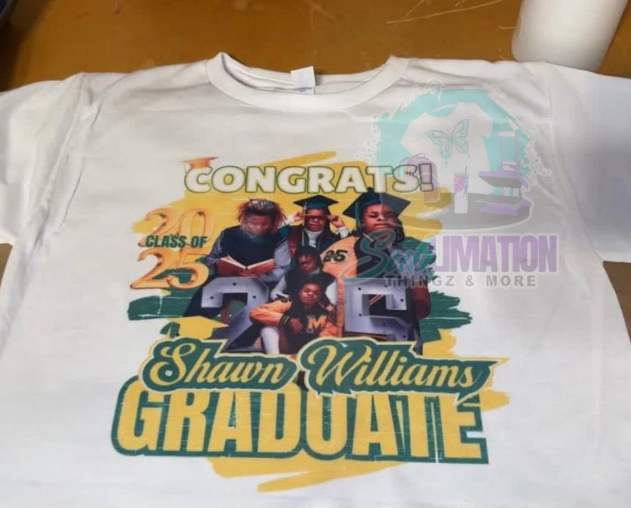 Sublimation Center Design Shirt